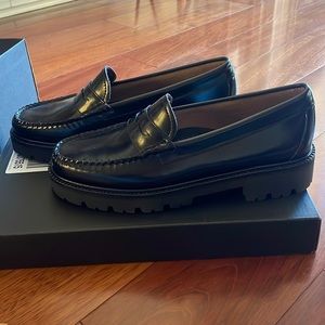 Bass Whitney super lug loafers